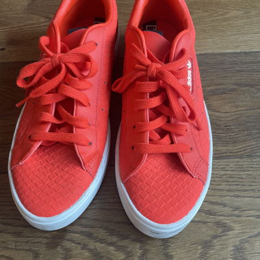 Adidas Sleek Red/orange Sneakers