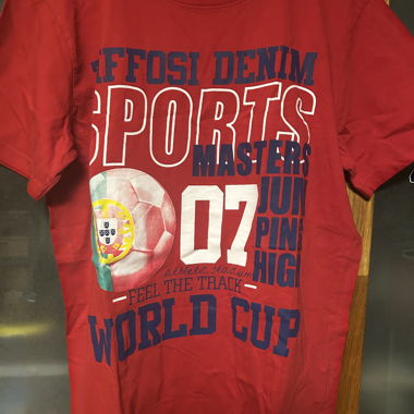 Red T-shirt Tiffosi Denim