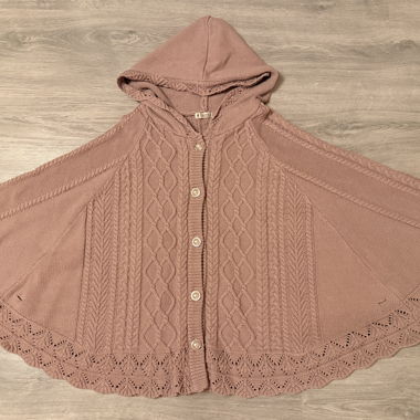 Poncho Axes Femme