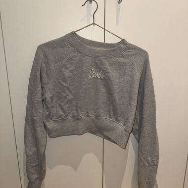 Barbie Cropped Sweatshirt