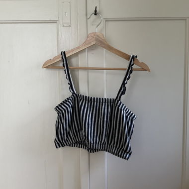 bandeau top gestreift