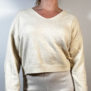 Pulli Creme - Grösse S