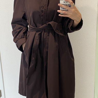 Bordeaux oversized trench coat