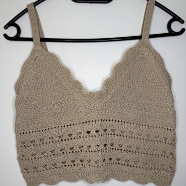 Crop Top beige