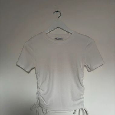 Top blanc Zara