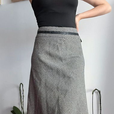 Jupe vichy Caroll femme taille 40 vintage