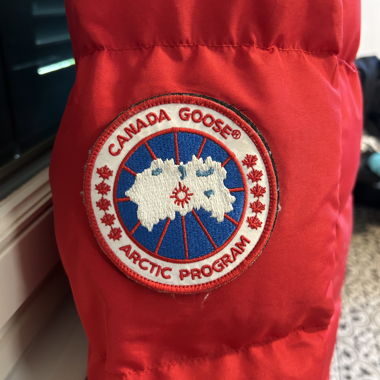 Doudoune Canada Goose rouge