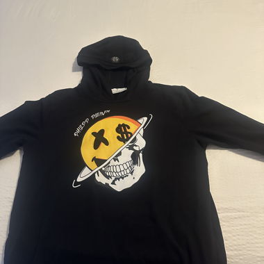 Philipp Plein Hoodie Skull Graphic Limited Edition