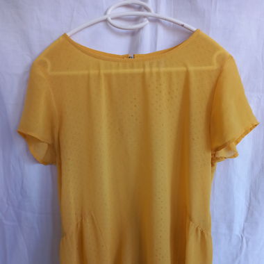 T-shirt léger jaune