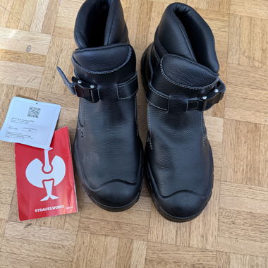 Strauss Sicherheitsstiefel schwarz