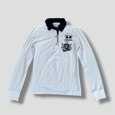 La Martina Buenos Aires vintage polo a maniche lunghe