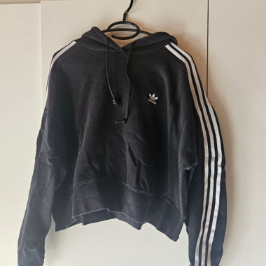 Adidas cropped hoodies 2-piece set