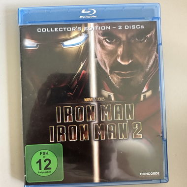 Iron Man 1 & 2 Blu-ray