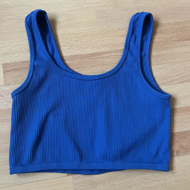 Top bleu 