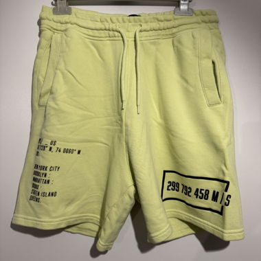 H&M Sweatshorts Gialle