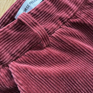 Pantalon en velours côtelé
