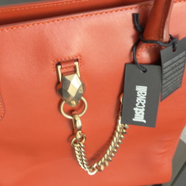 Borsa a mano Just Cavalli arancione
