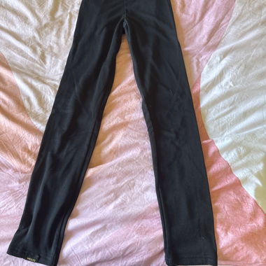Leggings thermiques noirs Wedze