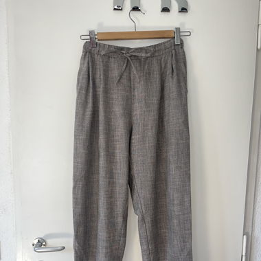 Pantalon beige en lin