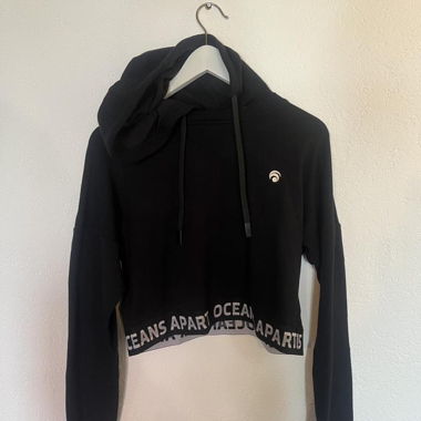 Hoodie Oceans Apart Schwarz