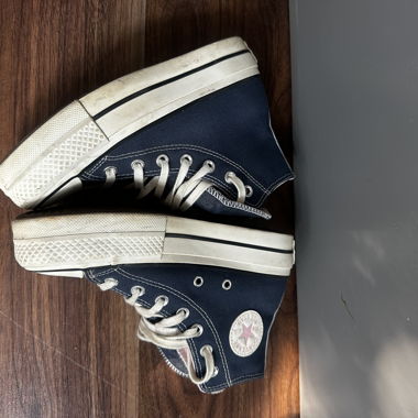 Original Converse All Stars, Blau, Grösse 35, Top!