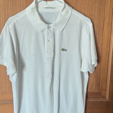 Lacoste White Polo
