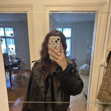Kunstlederjacke M