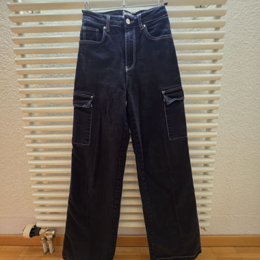 Pantaloni cargo neri
