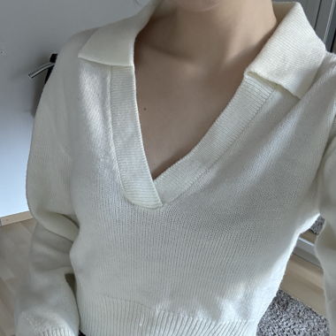 DIVIDED Pullover cropped