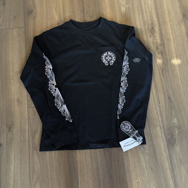 Maglia nera Chrome Hearts