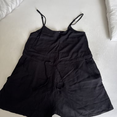 Black Short Jumpsuit
