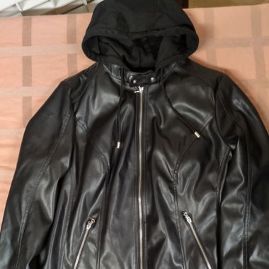 Lederjacke und Hose set 