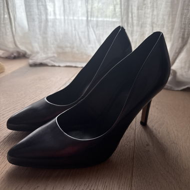 Décolleté in pelle nera Minelli (lucide) - taglia 38