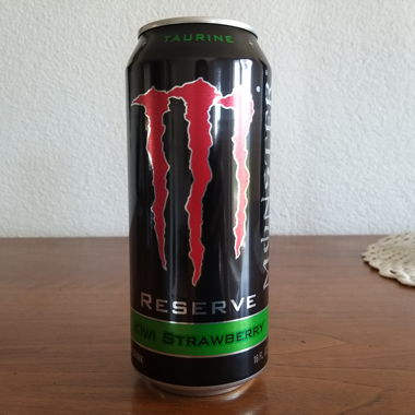 Leere Monster Energy Reserve Kiwi Strawberry Dose