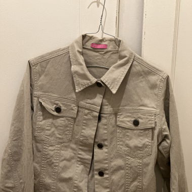 Veste en jean beige - Mariella Burani 