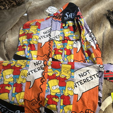 Multicolour Bart Simpson Tank Top