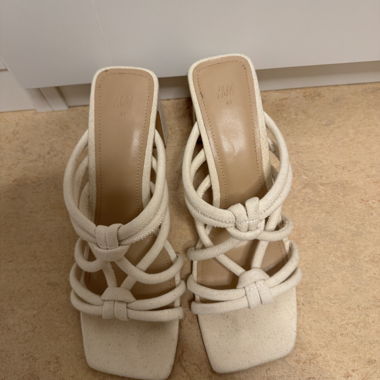 Sandales à talons H&M beige, taille 41