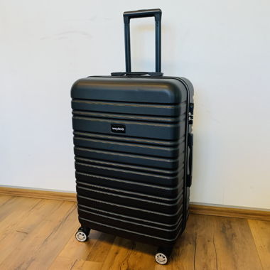 Koffer Rollen abnehmbar XL 71cm BLACK NEU