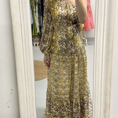 Set Anna Samouka monospalla Maxi gonna M Strand