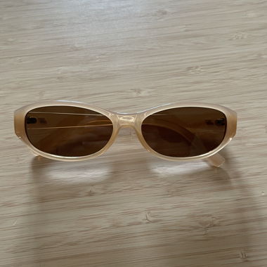 Braune Brille