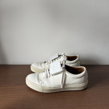 Acne Studios weisse Ledersneaker