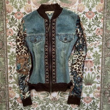 Veste en jean vintage - Livraison gratuite