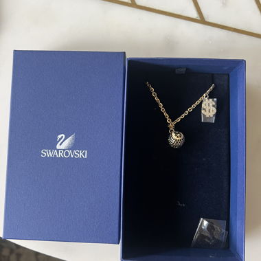Collier ras du cou pendentif Swarovski