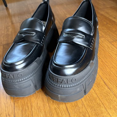 BUFFALO Gospher Loafer Size 43. Synthetic leather