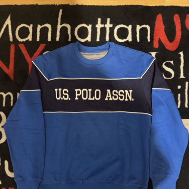 U.S Polo blue sweat