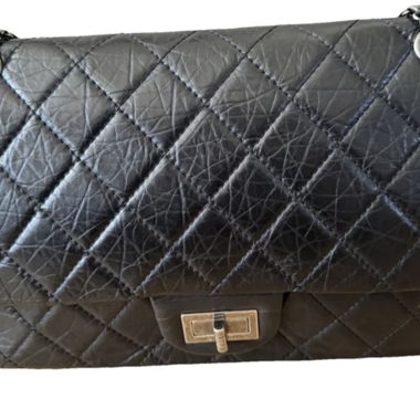 Sac Chanel 2.55 en cuir vintage