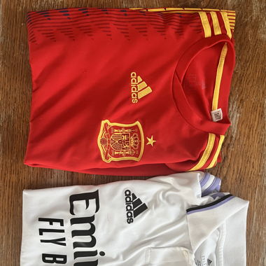 Real Madrid and Spain football Jersey 