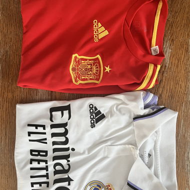 Real Madrid and Spain football Jersey 