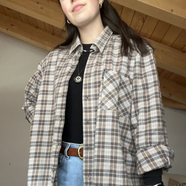 Vintage kariertes Hemd