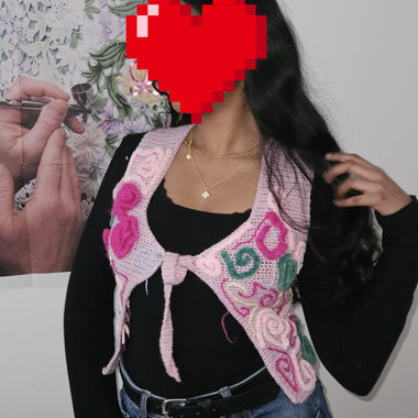 Gilet all’uncinetto